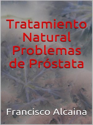 cover image of Tratamiento Natural Problemas de Próstata